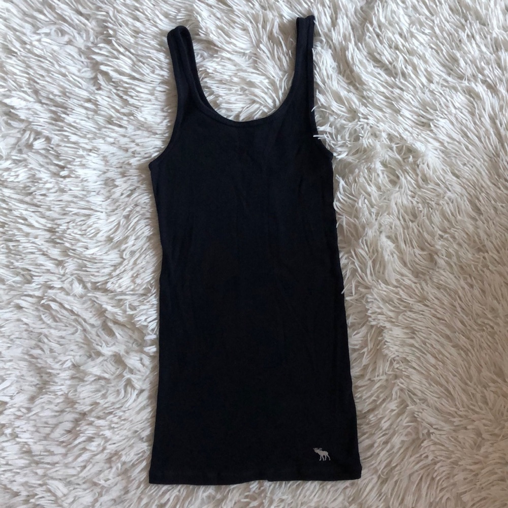 Navy Abercrombie kids tank top
